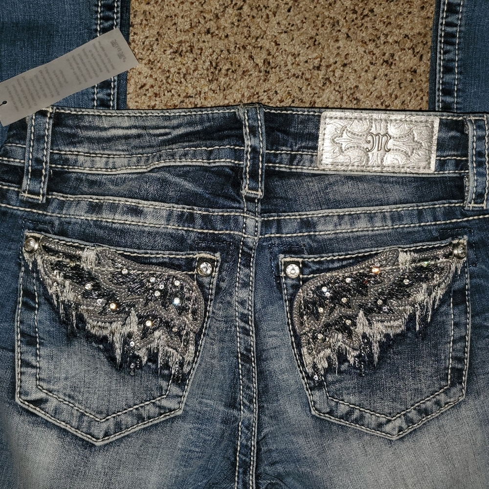 Miss Me Standard Boot Cut Jeans 37-1/2" inseam - Picture 8 of 8